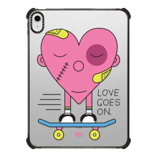 Love Goes On | iPad 10.9-inch (10th gen) / iPad Impact Case / Black | Image 1