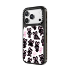Black Bunnies | iPhone 18 Pro Max / Impact Case MagSafe Compatible - Glossy / Glossy Black | Image 2