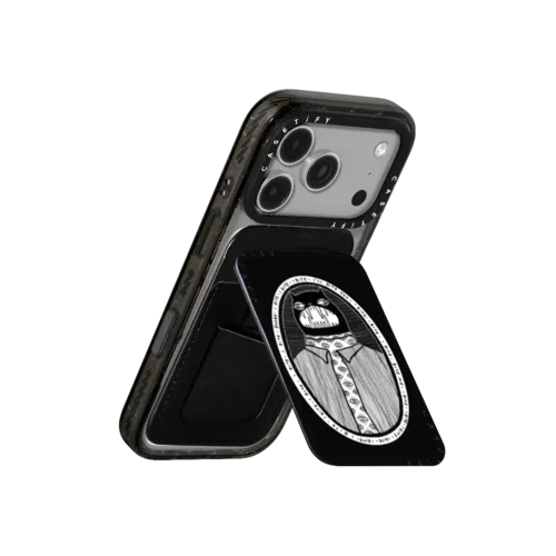 I'll Bite You | Snappy Cardholder Stand / Snappy Cardholder Stand MagSafe Compatible / Black | Image 3