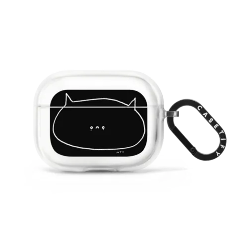 What Is Happening Cat | AirPods Pro 2 / Earbuds Impact Case / Frost | Image 1