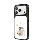 With a cat 2 | iPhone 18 Pro Max / Impact Case MagSafe Compatible - Glossy / Glossy Black | Image 2