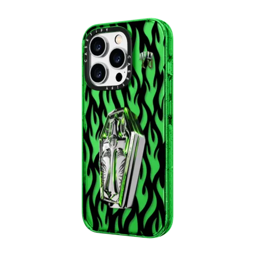 Tyson Yoshi - Coffin in Black | iPhone 14 Pro / Impact Case / Green | Image 2