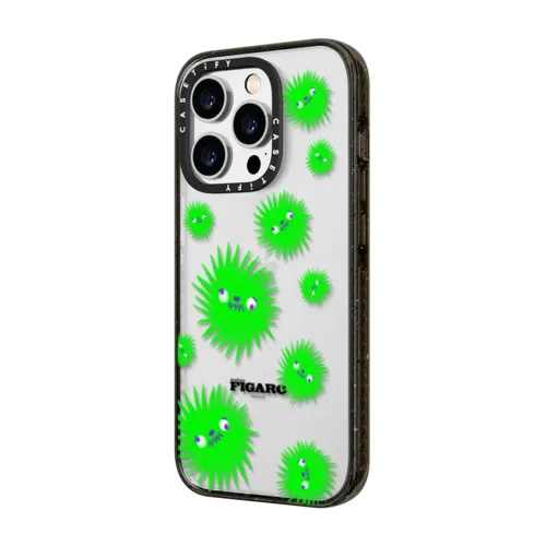 TIMID GHOST | iPhone 14 Pro Max / Impact Case / Black | Image 2