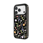 cute little floral / pastel flowers pattern | iPhone 18 Pro Max / Impact Case MagSafe Compatible - Glossy / Glossy Black | Image 2