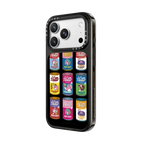 12 CAN DONUTS | iPhone 18 Pro Max / Impact Case MagSafe Compatible - Glossy / Glossy Black | Image 2