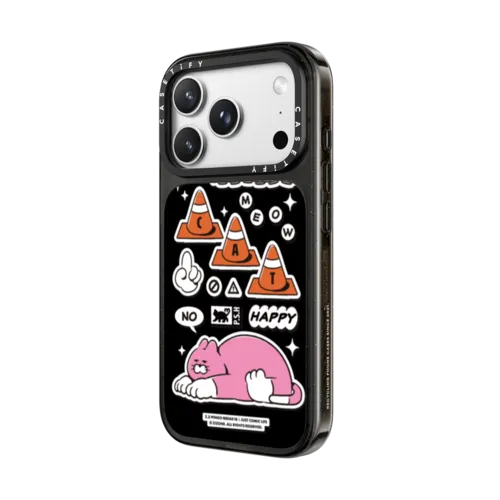 GOOD LUCK STICKER | iPhone 18 Pro Max / Impact Case MagSafe Compatible - Glossy / Glossy Black | Image 2