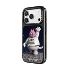ASTRONAUT PINGO | iPhone 18 Pro Max / Impact Case MagSafe Compatible - Glossy / Glossy Black | Image 2
