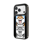 Pop Alexander The Fat Tiger BY BU2MA | iPhone 18 Pro Max / Impact Case MagSafe Compatible - Glossy / Glossy Black | Image 2