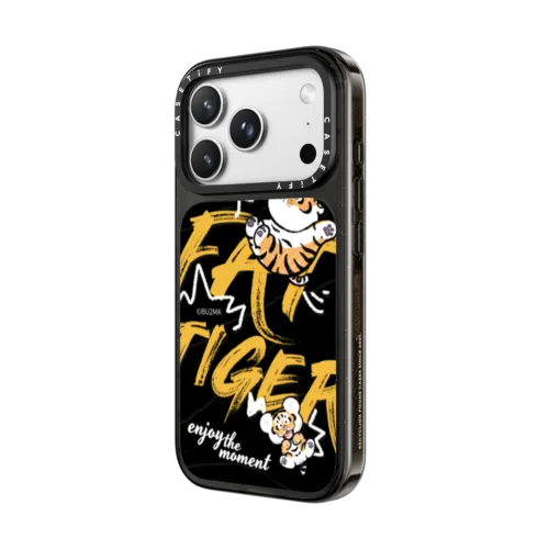 Enjoy The Moment BY BU2MA | iPhone 18 Pro Max / Impact Case MagSafe Compatible - Glossy / Glossy Black | Image 2