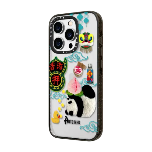 "Hong Kong Treasure Box" by Katsumi Takeoka | iPhone 14 Pro / Impact Case / Black | Image 2