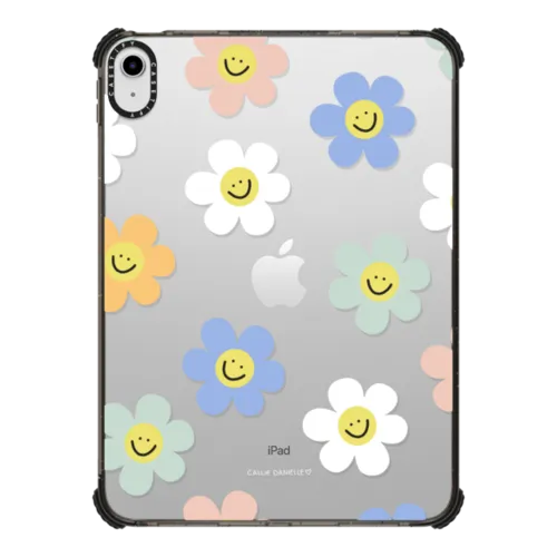 Happy Daisy By Callie Danielle | iPad 10.9-inch (10th gen) / iPad Impact Case / Black | Image 1