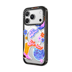 Disco Cowgirl by Illustrated By Charlie | iPhone 17 Pro Max / Impact Case MagSafe Compatible / Black | Image 2