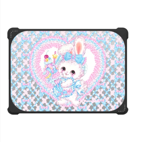 Fancy Bunny | MacBook Pro 14-inch (M1 - M5) / MacBook Bounce Case / Black | Image 2
