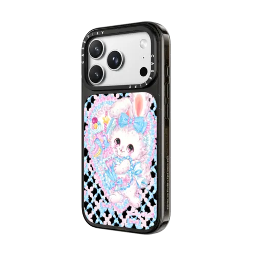 Fancy Bunny | iPhone 18 Pro Max / Impact Case MagSafe Compatible - Glossy / Glossy Black | Image 2
