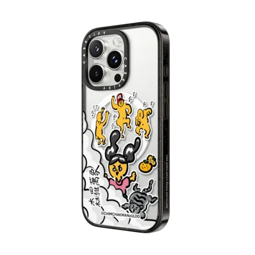 Chimchakman Cloud Case | iPhone 16 Pro Max / Impact Case MagSafe Compatible / Black | Image 2