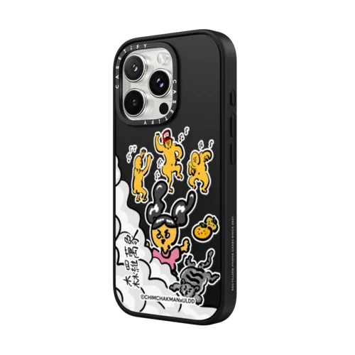 Chimchakman Cloud Case | iPhone 16 Pro Max / Impact Case MagSafe Compatible / Matte Black | Image 2