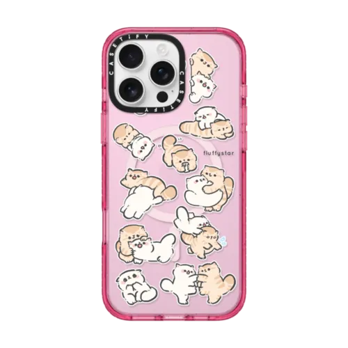 Love You Everyday | iPhone 16 Pro Max / Impact Case MagSafe Compatible / Pink Fizz | Image 1