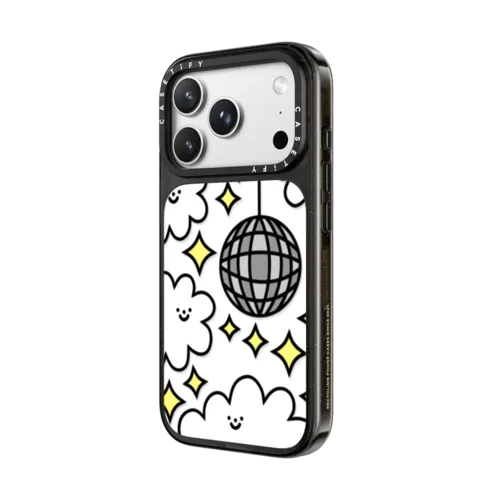 Disco Dreams | iPhone 18 Pro Max / Impact Case MagSafe Compatible - Glossy / Glossy Black | Image 2