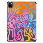 For The Plot by Illustrated By Charlie | iPad Pro 11-inch (3rd/4th gen) / iPad Impact Case / Black | Image 1