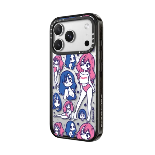 Flakes | iPhone 17 Pro Max / Impact Case MagSafe Compatible / Black | Image 2