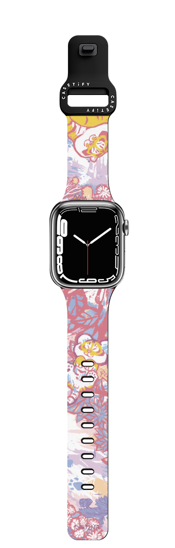 Father And Son Lunch Break BY BU2MA | Apple Watch Series 7-9 (45mm) / Impact Band / Black | Image 1