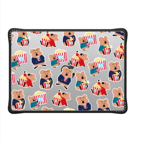 Snack Bar Attack | MacBook Pro 14-inch (M1 - M5) / MacBook Impact Case / Black | Image 2