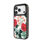 Two Frogs in the Flowers by Papio Press | iPhone 18 Pro Max / Impact Case MagSafe Compatible - Glossy / Glossy Black | Image 2