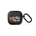 BTS Edition PTD Lyric AirPods Case | AirPods 4 & 5 / Earbuds Bounce Case / Charcoal | Image 1