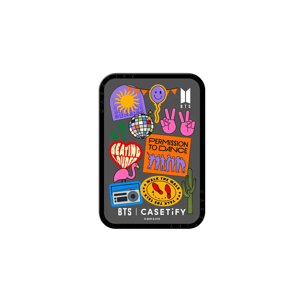 BTS Edition PTD Sticker Snappy Cardholder Stand