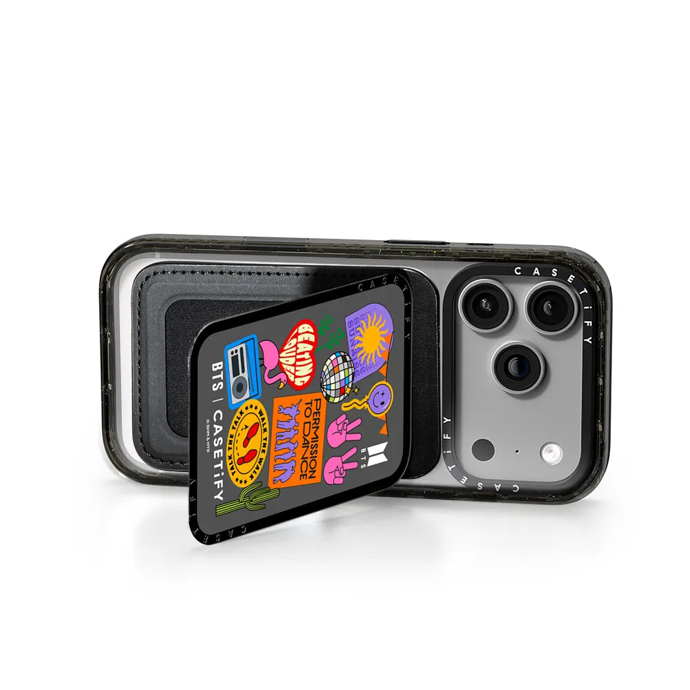 BTS Edition PTD Sticker Snappy Cardholder Stand