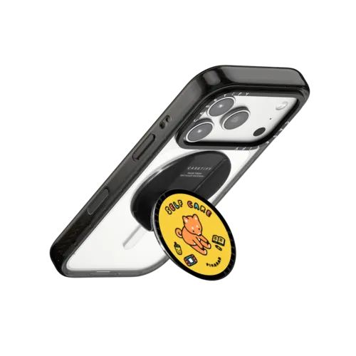 Self Care | Snappy Grip Stand / Snappy Grip Stand MagSafe Compatible / Black | Image 3