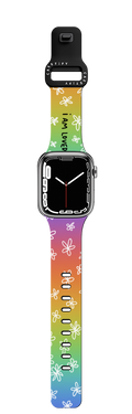 I am loved. | Apple Watch Series 7-9 (45mm) / Impact Band / Black | Image 1
