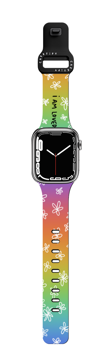 I am loved. | Apple Watch Series 7-9 (45mm) / Impact Band / Black | Image 1
