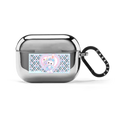 Fancy Bunny | AirPods Pro 2 / Earbuds Mirror Case / Silver | Image 1