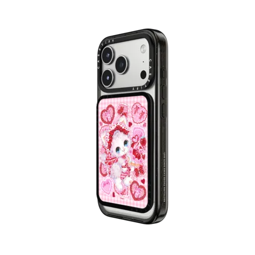 Pretty Heart !!! | Snappy Cardholder Stand / Snappy Cardholder Stand MagSafe Compatible / Black | Image 2