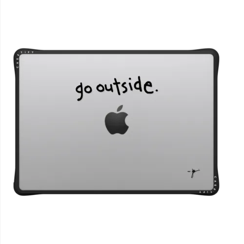 Note To Self by Joe Iurato | MacBook Pro 14-inch (M1 - M5) / MacBook Impact Case / Black | Image 2
