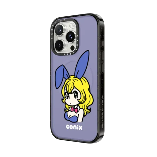 Bunny | iPhone 16 Pro Max / Impact Case MagSafe Compatible / Black | Image 2