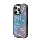 Summer Gradient | iPhone 16 Pro Max / Impact Case MagSafe Compatible / Black | Image 2