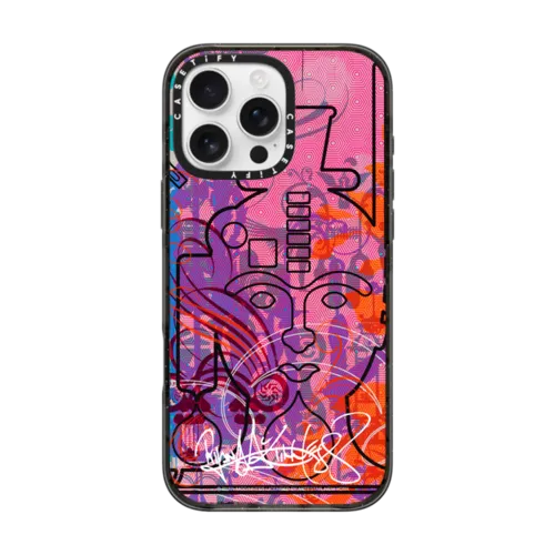 RM Symbol Painting | iPhone 16 Pro Max / Impact Case / Black | Image 1