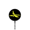 RM Banana Peel |   / PowerThru Magnetic Wireless Charger MagSafe Compatible / Black | Image 1