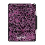 RM Pink Flowers | iPad Pro 11-inch (3rd/4th gen) / iPad Impact Folio Case / Black | Image 1