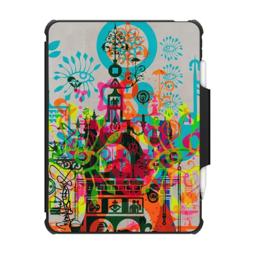 RM Symbol Painting | iPad Pro 11-inch (3rd/4th gen) / iPad Impact Folio Case / Black | Image 1