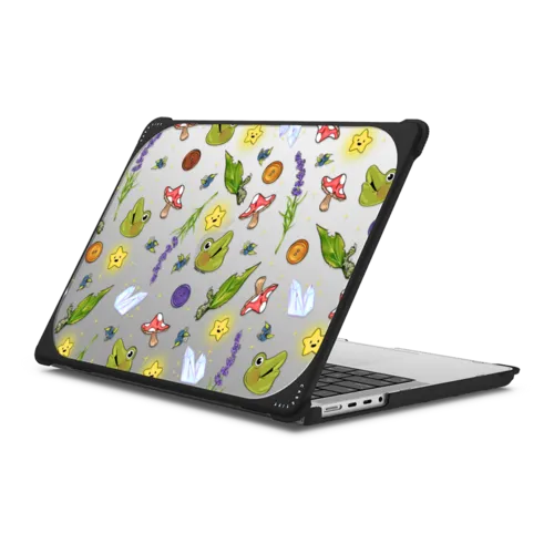 Night Foraging | MacBook Pro 14-inch (M1 - M5) / MacBook Bounce Case / Black | Image 1