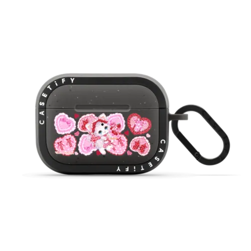 Pretty Heart !!! | AirPods Pro 2 / Earbuds Bounce Case / Matte Charcoal | Image 1