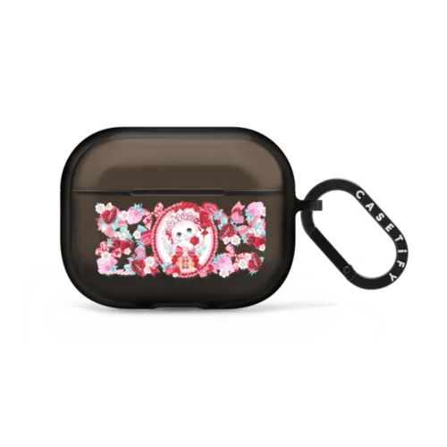 Berry Berry | AirPods Pro 2 / Earbuds Impact Case / Black | Image 1