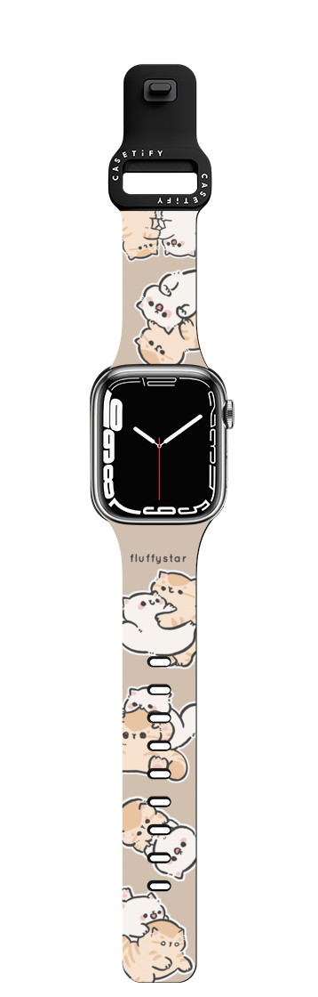 Love You Everyday Watch Band | Apple Watch Series 7-9 (45mm) / Impact Band / Black | Image 1