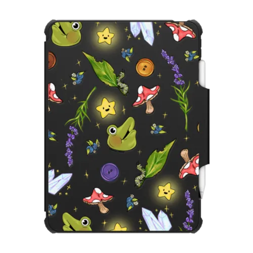 Night Foraging | iPad Pro 12.9-inch (5th/6th gen) / iPad Impact Folio Case / Black | Image 1