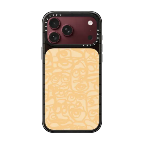 It was all yellow by aLILscribble | iPhone 18 Pro Max / Impact Case MagSafe Compatible - Glossy / Glossy Black | Image 1
