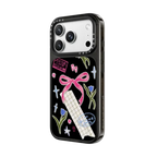 Ribbons And Tulips | iPhone 18 Pro Max / Impact Case MagSafe Compatible - Glossy / Glossy Black | Image 2