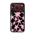 Pink Stars | iPhone 18 Pro Max / Impact Case MagSafe Compatible - Glossy / Glossy Black | Image 1
